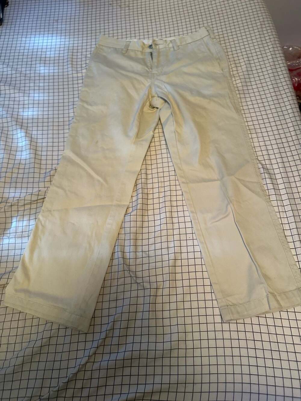 R13 Skinhead Trouser Japanese Fabric Off White Pants Size 30